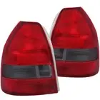 ANZO TAIL LIGHTS RED / SMOKE for 96-00 HONDA CIVIC 3DOOR