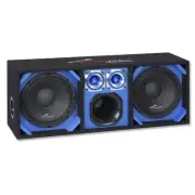 10" Dual Speakers, 6x6" Drivers,& 4x4" Tweeters Fully Loaded Vented Enclosure