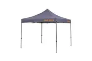 San Hima Portable Gazebo 3m x 3m Folding Pop Up Heavy Duty Steel Frame Camping