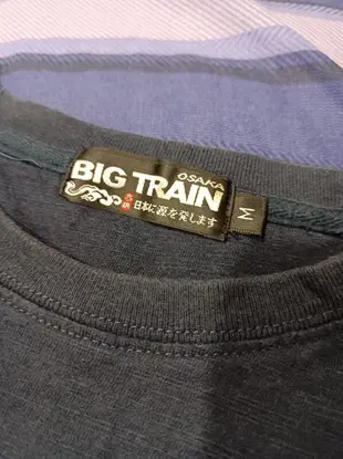 [傻多小舖] Big Train 大列車 日本風 圖騰 侍 刺繡 長袖上衣 墨達人