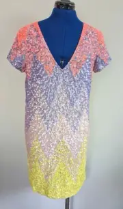 NEW SEQUIN SHIFT DRESS by ANTIK BATIK SZ SMALL