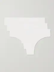 [CDLP] CDLP - + Net Sustain Set Of Three Tencel Lyocell-blend Thongs - White - x small x small White