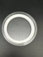 1 3/4" Challenge Coin Case Capsule Holder Clear Plastic Round Storage