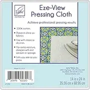 June Tailor Eze-View 24-by-14-Inch 100% Cotton Press Cloth