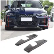 ABS Carbon Fiber Front Fog Light Frame Trim Fit BMW 4 Series 2021-2023 (2-door)
