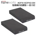 GATOR FRAMEWORKS 喇叭防震墊/對-S 5吋用(ISOPAD-SM) 公司貨