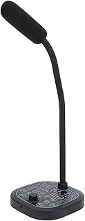 Zopsc Microphone Voice Changer, 16 Sound Effects Handheld Microphone Voice Disguiser for Game Recording Phone Computer PC Laptop