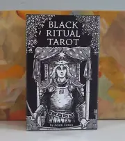 Black Ritual Tarot Deck by Adam Zonca w/ Guidebook - New / Sealed
