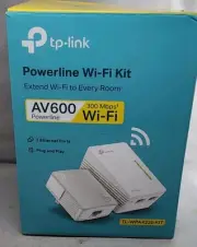 TP Link AV600 Powerline Adapters and Wifi Range Extender Sets