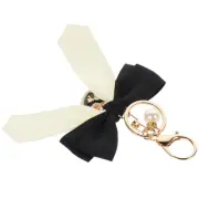 Accessories Bow Pearl Keychain for Purse Wrist Straps Wristbands