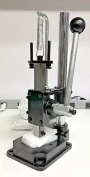 Manual DIY Leather Hole Puncher Hand Punching Machine Press Punch Tools US