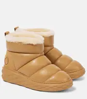 [Jimmy Choo] Jimmy Choo Xan leather snow boots AU 6 brown