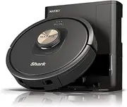 [Shark] AV2310AE Matrix Self-Emptying Robot Vacuum with No Spots Missed on Carpets and Hard Floors, Precision Home Mapping, Perfect for Pet Hair, Bagless, 45-Day Capacity Base, Wi-Fi Black/Brass