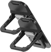 [KALLORY] 1Pair Ergonomic Laptop Stand with Slip Design Portable and Lightweight Support for Improved Posture Compact Laptop Holder for Desk Use for Go Professionals