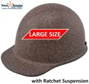 MSA Skullgard Large Cap Style with Ratchet Suspension - Custom Light Granite
