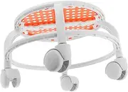 Ipetboom Ergonomic Pedicure Bench Rolling Low Stool Swivel Foot Rest for Salon and Home