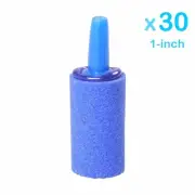 30 pcs Air Stone 1" Aquarium Fish Tank Aerator Diffuser Pump Hydroponics