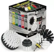 Drill Brush Cleaning Tool Attachment Kit Car Detailing Kit 3-Piece Set