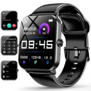 Smart Watch, 1.85" Smartwatch for Men Women (Answer/Make Call), Heart Rate, S...