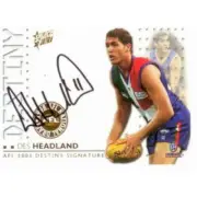 2003 AFL Select Destiny Signature Cards Full Set of 12 Brand New