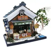 Billy Handmade Doll house Kit Kaido Series Takeda Kaido Fushimi Sake Brewery