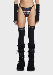 [Too Fast] Satanic Print Nordic Thong