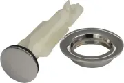 Moen 10709PM Collection Replacement Bathroom Sink Drain Plug and Seat, Platinum