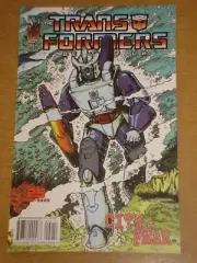 TRANSFORMERS BEST OF UK CITY OF FEAR #4 RI RETRO COVER 2009 IDW
