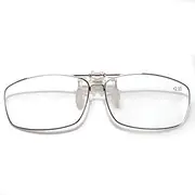 VANANA Clip On Blue Light Blocking Reading Glasses, Flip Up Magnifying Glasses, full-Frame Magnifiers Lens Readers