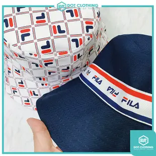 DOT 小物 FILA biella italia 刺繡 LOGO 漁夫帽 男女皆可 金裕貞 韓系 黑 白 深藍 串標