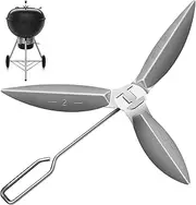 18-1/2-Inch Grills One-Touch Cleaning System Kit, for W-eber 7443 90719 Charcoal Grill/Kettle Grills Replacement Parts 7444, Easy to Install and Durable.
