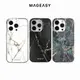 MAGEASY 魚骨牌 iPhone 14 系列 Marble 大理石紋防摔手機殼（支援MagSafe）原廠公司貨