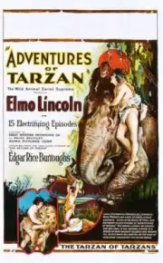 The Adventures Of Tarzan Poster Elmo Lincoln 1921 Old Movie Photo