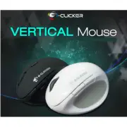 [G-Clicker] Vertical Laser Engine Wireless Mouse 2400 DPI, 6Buttons, 2.4GHz
