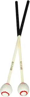 NULYLU 1 Pair Professional Marimba Mallets Durable Woolen Yarn Drumsticks for Tongue Drum Percussion Instruments for Beginners Professionals