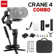 ZHIYUN Crane 4 Combo 3-Axis Gimbal Stabilizer for FF DSLR Compact Cinema Cameras