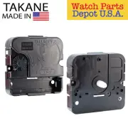 Takane Press-On / Snap-On Clock Mini Quartz Clock Movement - Made in USA