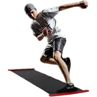 在飛比找Yahoo!奇摩拍賣優惠-速滑訓練滑行板腿部健身滑冰板訓練器輪滑毯短道滑冰墊神器練習板