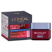 L'Oreal Revitalift Laser X3 Anti-Aging Mask-Cream Night 50ml