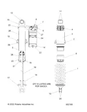 Polaris BODY, Genuine OEM Part 1501270, Qty 1