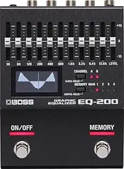 Boss EQ-200 Guitar Effects Pedal Graphic Equaliser