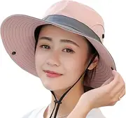 [Generic] Foldable Fishing Hat | Wide Brim Sun Hat | Men's Bucket Hats with Uv Protection, Wide Brim Sun Hat, Waterproof Wide Brim Bucket Hat for Outdoor, Fishing