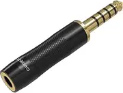 Linkidea 4.4mm Balanced Male to 3.5mm Balanced Headphone Audio Adapter Compatible with Sony NW-ZX507 DMP-Z1 NW-ZX300A NW-WM1Z TA-ZH1ES, FIO M11, Lotoo PAW6000, HIFIMAN R2R2000 Audio Player