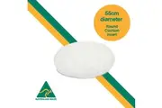 Aus Made ROUND 55cm Diameter Cushion Insert Polyester Premium Lofty Fibre