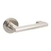 Zanda 165mm Brushed Nickel Epic Return Passage Set Includes 1131 Latch