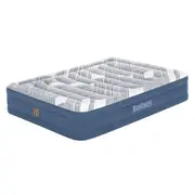 Bestway 2.03m x 1.52m x 36cm Tritech Fashion Flock comfortable Air Bed with Built-in Pump