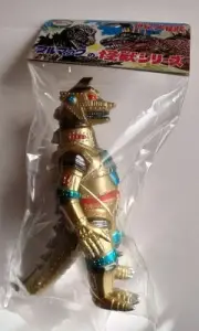 Bullmarkk s Monster Series Mechagodzilla Gold Color New Unopened Soft Vinyl
