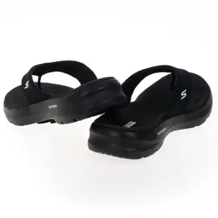 【SKECHERS】男鞋 健走系列涼拖鞋 GO WALK 6 SANDAL(229129BKW)