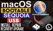 Bootable MacOS Sequoia USB Service Install Recovery Upgrade + Guide