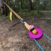 NEW Pink Winch Pulley Ring 11000kg 4WD Recovery Soft Shackle Rope George 4x4